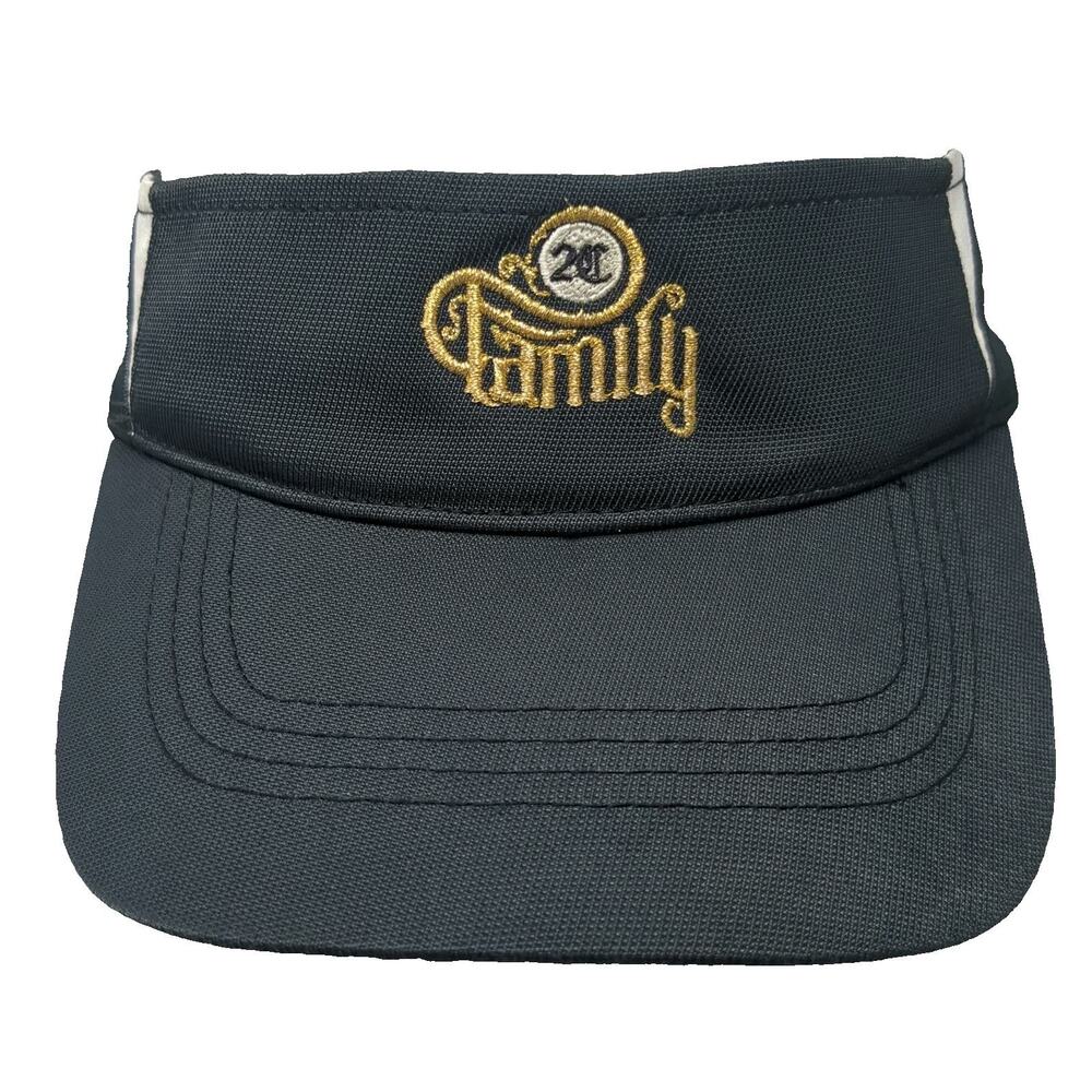 Sport-Tek Visor Black One Size Family 20 Embroidery Contrast Side Panels Hat